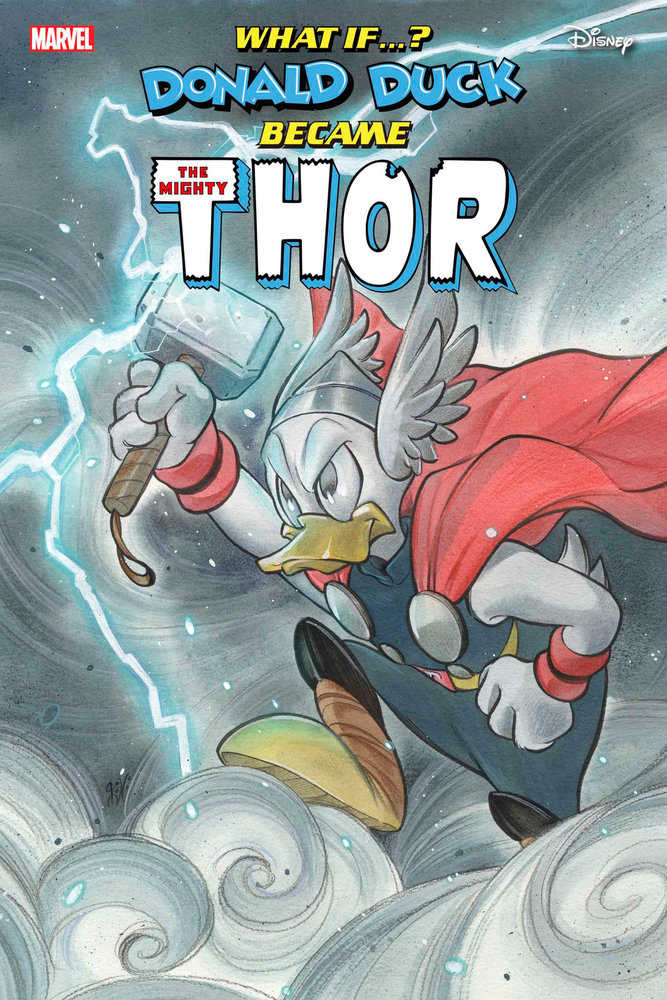 Stock Photo of Marvel & Disney: What If...? Donald Duck Became Thor #1 Peach Momoko Variant Marvel Comics Comics sold by Stronghold Collectibles of Acadiana Lafayette, LA