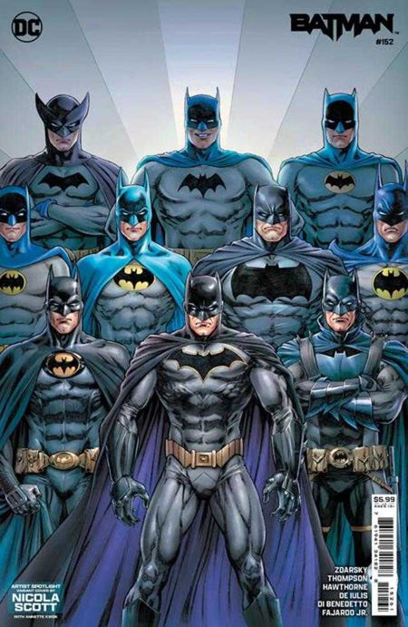 Stock Photo of Batman #152 CVR D Nicola Scott Artist Spotlight Card Stock Variant (Absolute Power) DC Comics Comics sold by Stronghold Collectibles of Acadiana Lafayette, LA