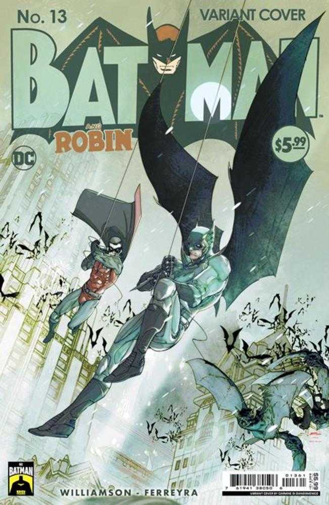 Stock Photo of Batman And Robin #13 CVR D Carmine Di Giandomenico Batman 85th Anniversary Card Stock Variant DC Comics Comics sold by Stronghold Collectibles of Acadiana Lafayette, LA