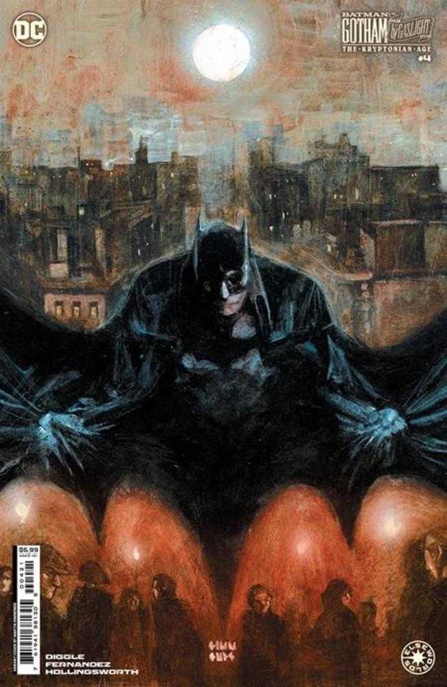 Stock Photo of Batman Gotham By Gaslight The Kryptonian Age #4 (Of 12) CVR B Martin Simmonds Card Stock Variant DC Comics Comics sold by Stronghold Collectibles of Acadiana Lafayette, LA