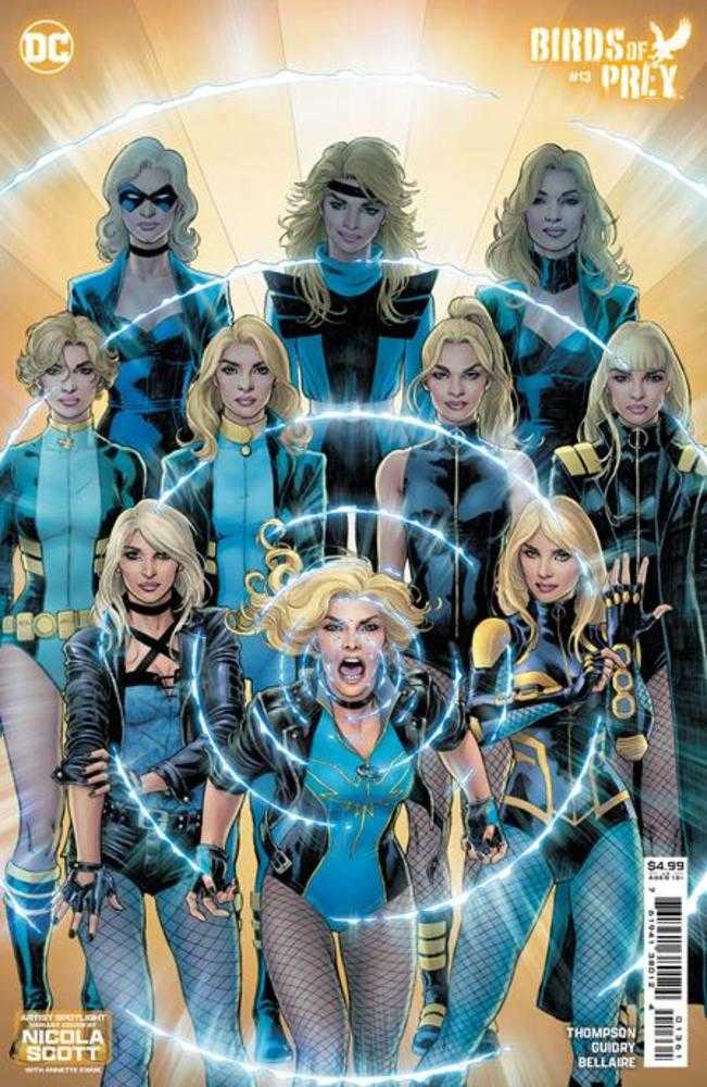 Stock Photo of Birds Of Prey #13 CVR D Nicola Scott Artist Spotlight Card Stock Variant DC Comics Comics sold by Stronghold Collectibles of Acadiana Lafayette, LA