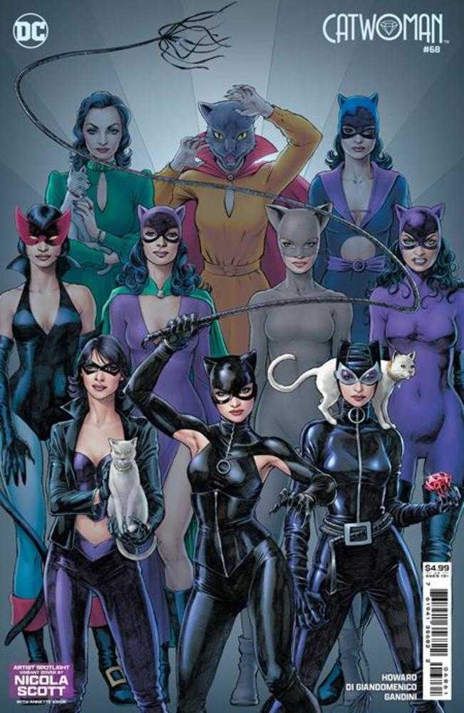 Stock Photo of Catwoman #68 CVR D Nicola Scott Artist Spotlight Card Stock Variant DC Comics Comics sold by Stronghold Collectibles of Acadiana Lafayette, LA