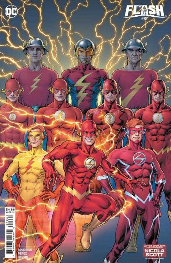 Stock Photo of Flash #13 CVR D Nicola Scott Artist Spotlight Card Stock Variant DC Comics Comics sold by Stronghold Collectibles of Acadiana Lafayette, LA