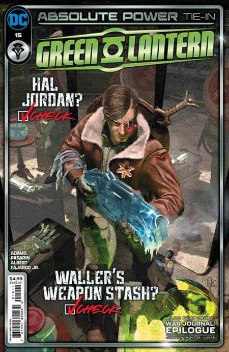 Stock Photo of Green Lantern #15 CVR A Ariel Colon (Absolute Power) DC Comics Comics sold by Stronghold Collectibles of Acadiana Lafayette, LA