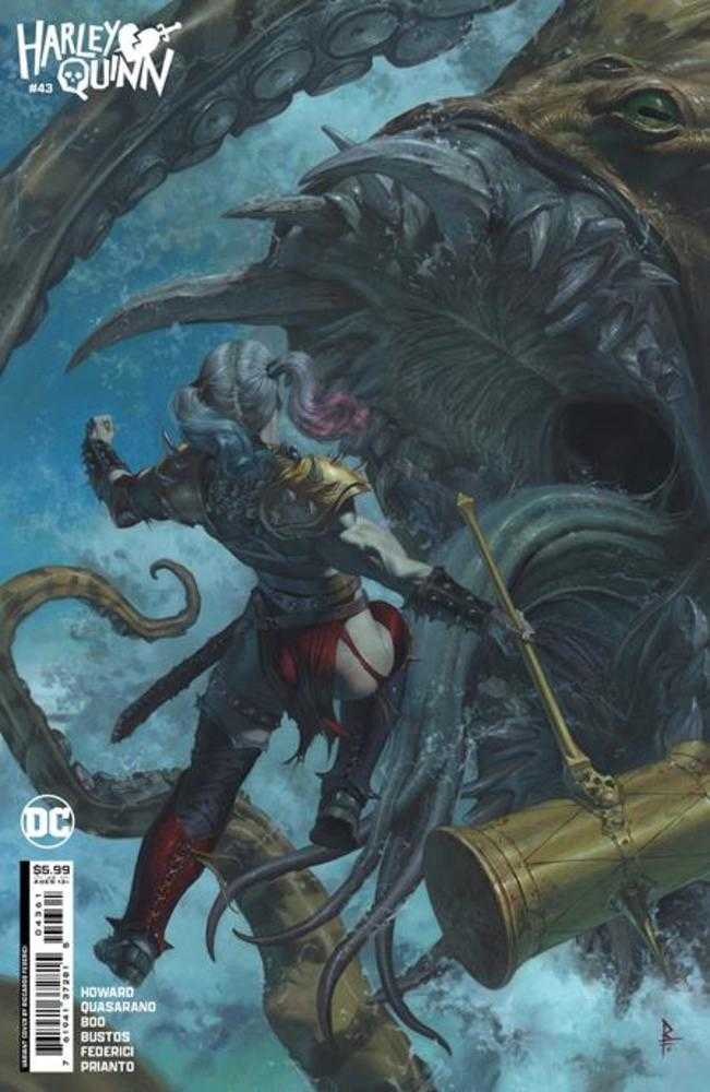 Stock Photo of Harley Quinn #43 CVR C Riccardo Federici Card Stock Variant DC Comics Comics sold by Stronghold Collectibles of Acadiana Lafayette, LA