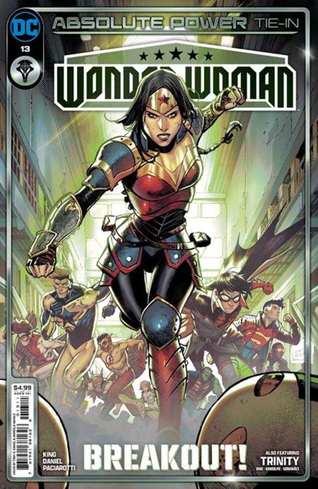 Stock Photo of Wonder Woman #13 CVR A Tony S Daniel (Absolute Power) DC Comics Comics sold by Stronghold Collectibles of Acadiana Lafayette, LA