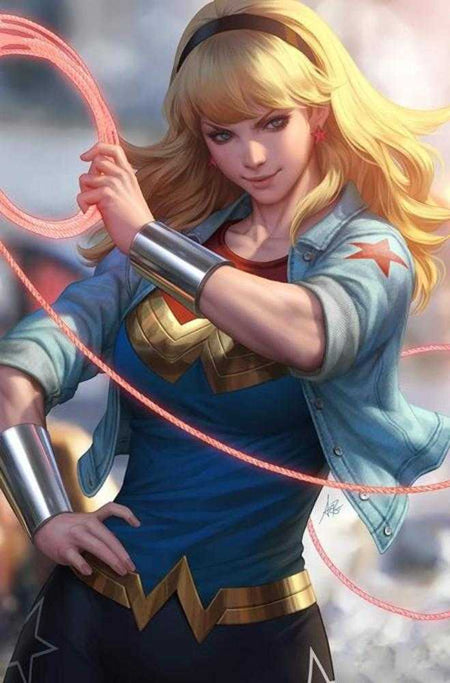 Stock Photo of Wonder Woman #13 CVR C Stanley Artgerm Lau Card Stock Variant (Absolute Power) DC Comics Comics sold by Stronghold Collectibles of Acadiana Lafayette, LA