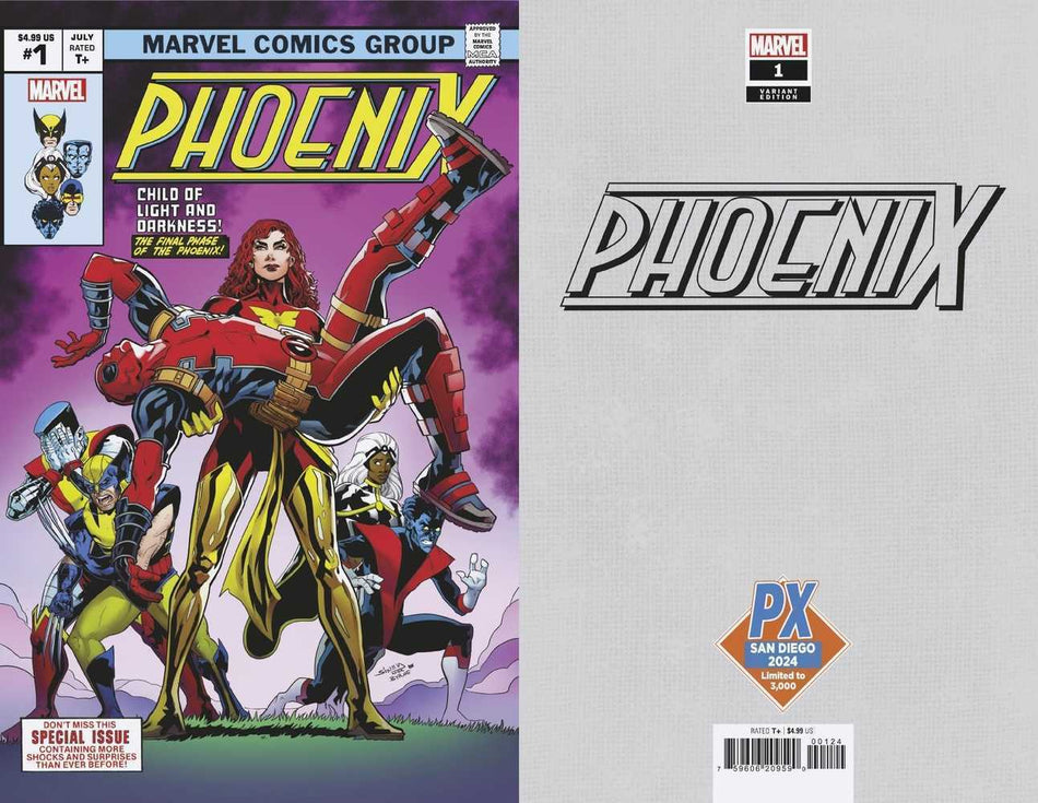 Stock photo of SDCC 2024 Phoenix #1 Will Sliney Previews Exclusive Variant Edition Marvel Comics Comics sold by Stronghold Collectibles of Acadiana Lafayette, Louisiana