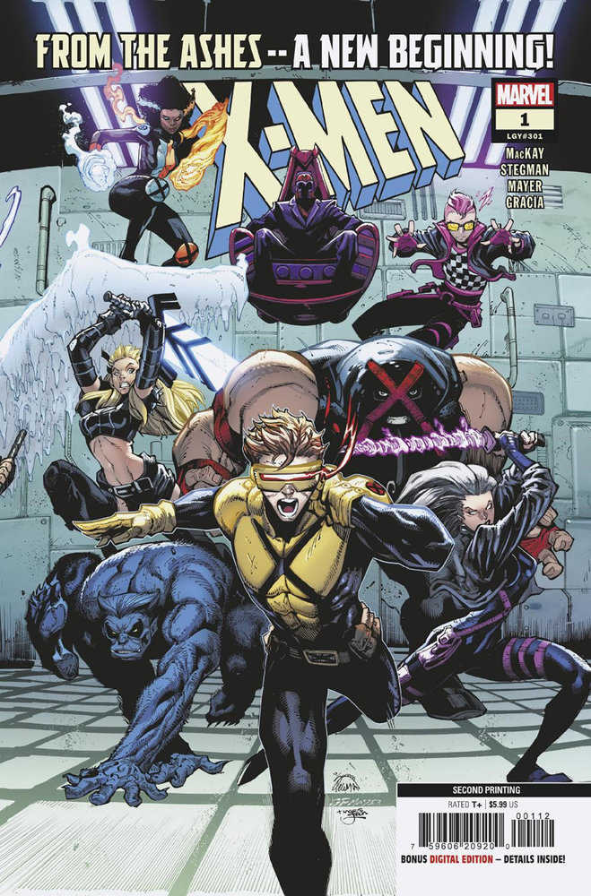 Stock Photo of X-Men #1 2nd Print Ryan Stegman Variant Marvel Comics Comics sold by Stronghold Collectibles of Acadiana Lafayette, Louisiana