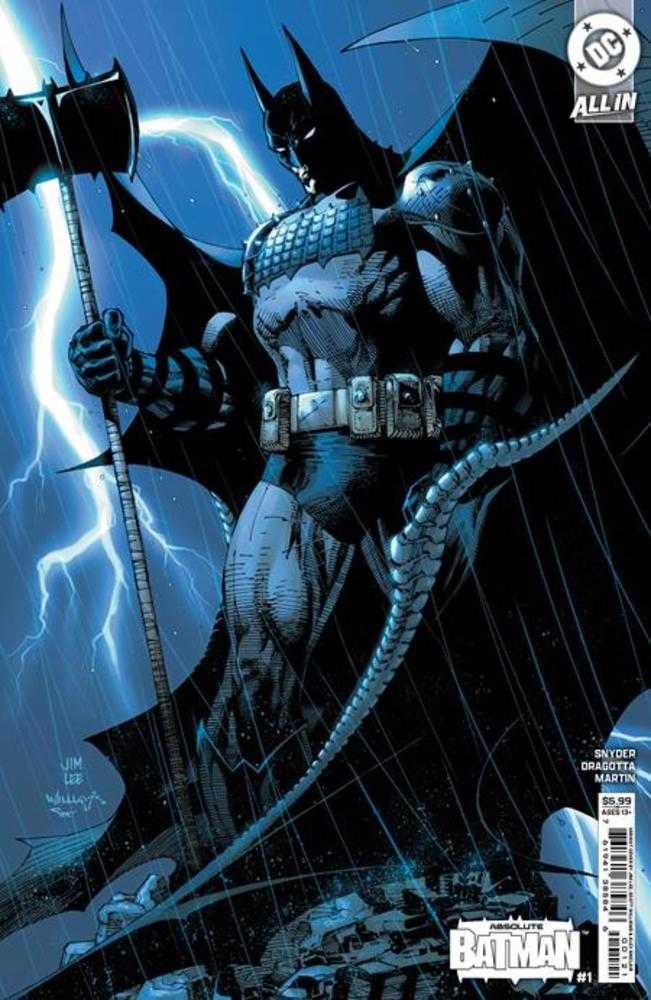 Stock Photo of Absolute Batman #1 CVR C Jim Lee Card Stock Variant DC Comics Comics sold by Stronghold Collectibles of Acadiana Lafayette, LA