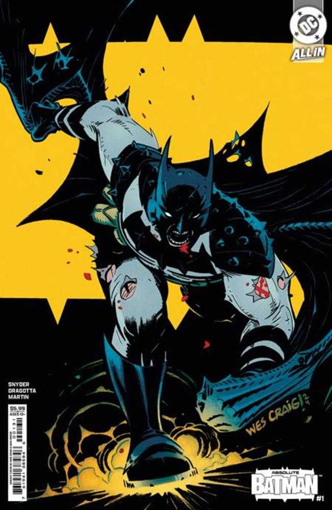 Stock Photo of Absolute Batman #1 CVR B Wes Craig Card Stock Variant DC Comics Comics sold by Stronghold Collectibles of Acadiana Lafayette, LA