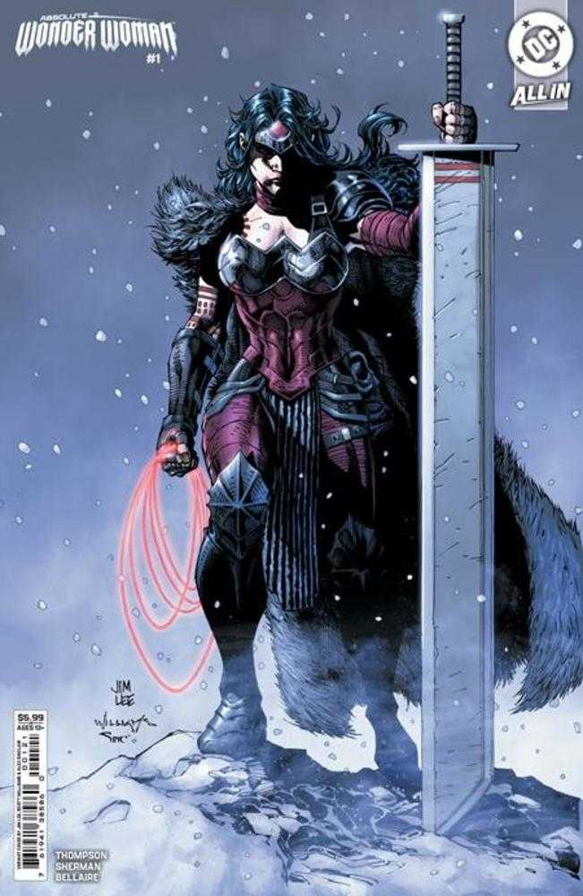 Stock Photo of Absolute Wonder Woman #1 CVR C Jim Lee Card Stock Variant DC Comics Comics sold by Stronghold Collectibles of Acadiana Lafayette, LA