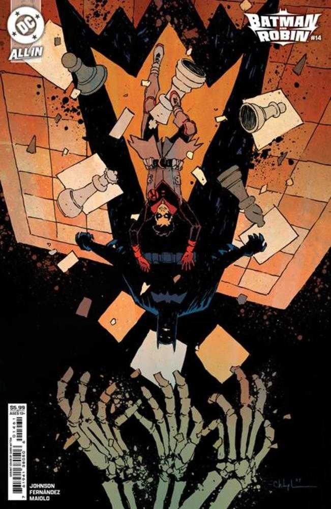 Stock Photo of Batman And Robin #14 CVR D Christopher Mitten Card Stock Variant DC Comics Comics sold by Stronghold Collectibles of Acadiana Lafayette, LA