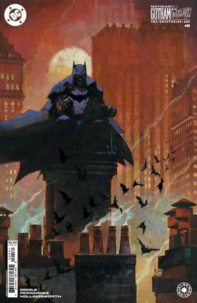 Stock Photo of Batman Gotham By Gaslight The Kryptonian Age #5 (Of 6) CVR C Alex Maleev Card Stock Variant DC Comics Comics sold by Stronghold Collectibles of Acadiana Lafayette, LA
