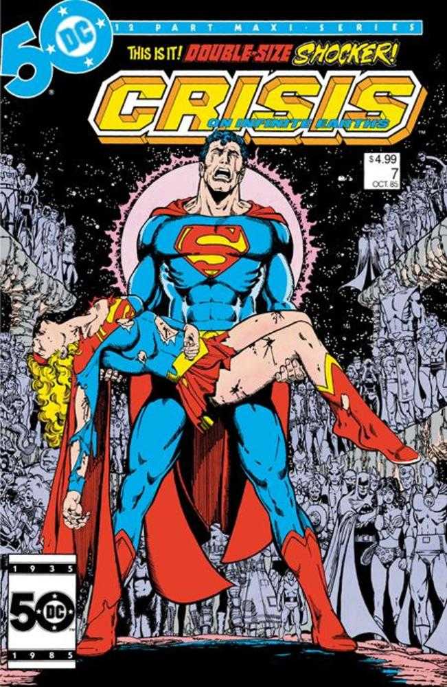 Stock Photo of Crisis On Infinite Earths #7 Facsimile Edition CVR A George Perez DC Comics Comics sold by Stronghold Collectibles of Acadiana Lafayette, LA