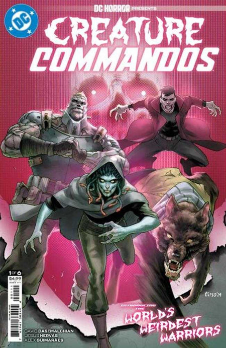 Stock Photo of DC Horror Presents Creature Commandos #1 (Of 6) CVR A Tirso (Mature) DC Comics Comics sold by Stronghold Collectibles of Acadiana Lafayette, LA