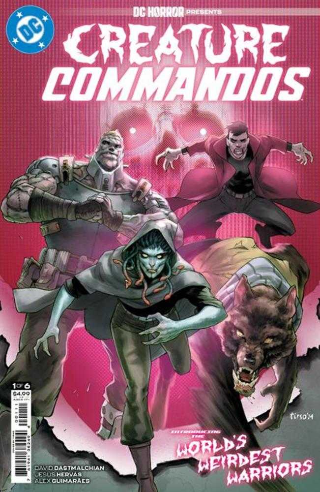 Stock Photo of DC Horror Presents Creature Commandos #1 (Of 6) CVR A Tirso (Mature) DC Comics Comics sold by Stronghold Collectibles of Acadiana Lafayette, LA
