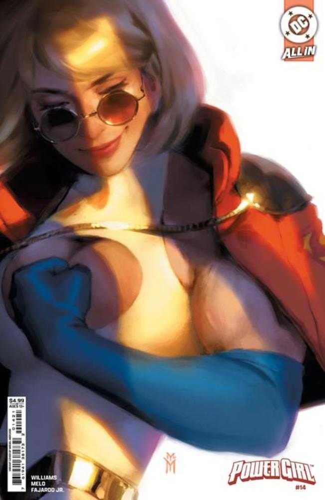 Stock Photo of Power Girl #14 CVR B Miguel Mercado Card Stock Variant DC Comics Comics sold by Stronghold Collectibles of Acadiana Lafayette, LA