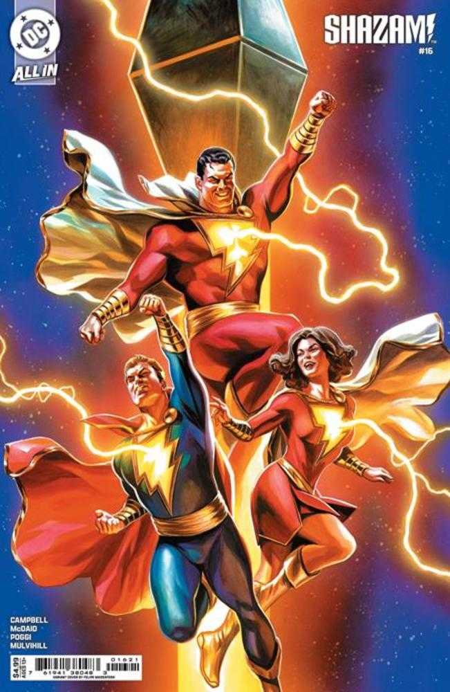 Stock Photo of Shazam #16 CVR B Felipe Massafera Card Stock Variant DC Comics Comics sold by Stronghold Collectibles of Acadiana Lafayette, LA