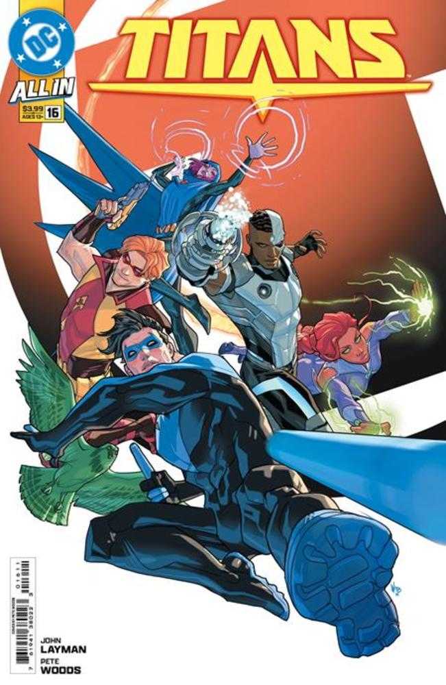 Stock Photo of Titans #16 CVR A Pete Woods DC Comics Comics sold by Stronghold Collectibles of Acadiana Lafayette, LA