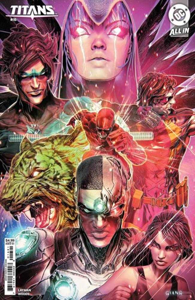 Stock Photo of Titans #16 CVR C John Giang Card Stock Variant DC Comics Comics sold by Stronghold Collectibles of Acadiana Lafayette, LA