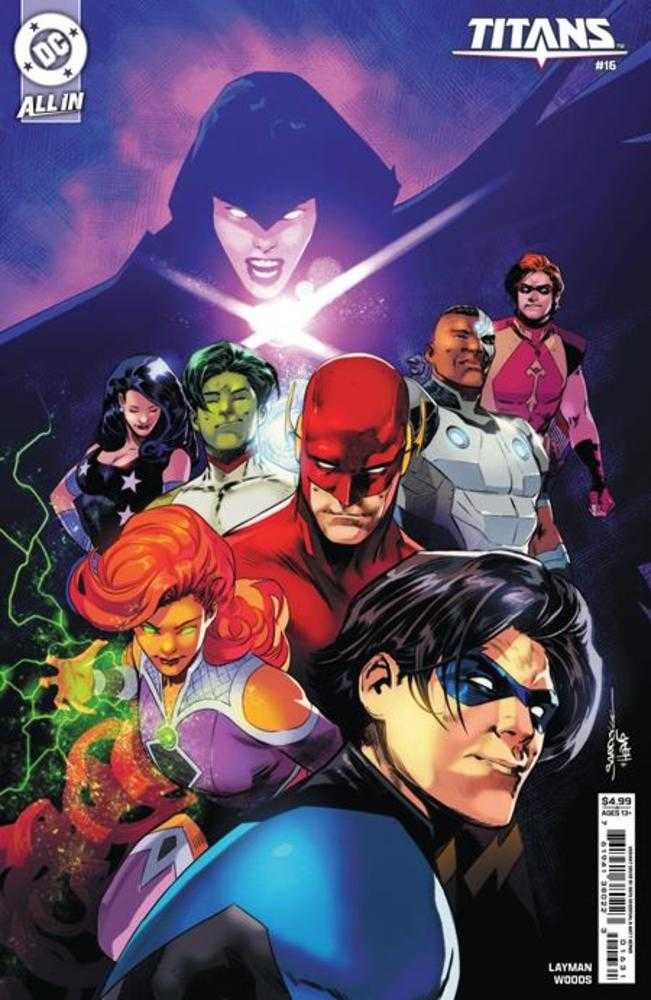 Stock Photo of Titans #16 CVR B Rafa Sandoval Card Stock Variant DC Comics Comics sold by Stronghold Collectibles of Acadiana Lafayette, LA