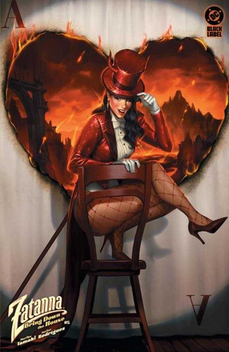 Stock Photo of Zatanna Bring Down the House #5 (Of 5) CVR C Oscar Vega Variant (Mature) DC Comics Comics sold by Stronghold Collectibles of Acadiana Lafayette, LA