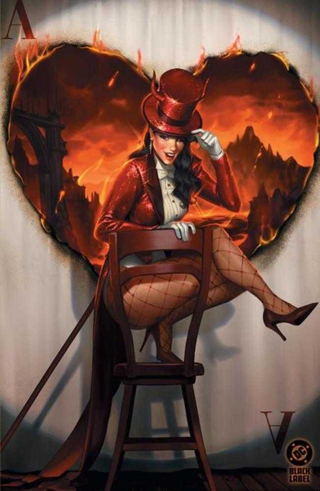 Stock Photo of Zatanna Bring Down the House #5 (Of 5) CVR D 1:25 Oscar Vega Full Art Variant (Mature) DC Comics Comics sold by Stronghold Collectibles of Acadiana Lafayette, LA