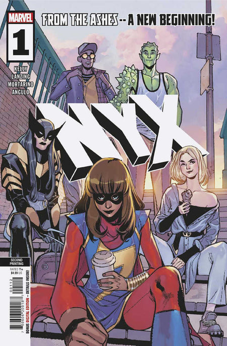 Stock Photo of NYX #1 Sara Pichelli 2nd Print Variant Marvel Comics Comics sold by Stronghold Collectibles of Acadiana Lafayette, LA