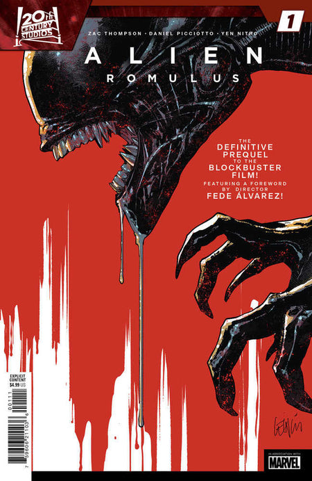 Stock Photo of Alien: Romulus #1 Marvel Comics Comics sold by Stronghold Collectibles of Acadiana Lafayette, LA