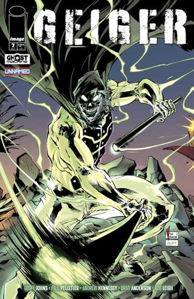 Stock Photo of Geiger #7 (2024) CVR C V Ken Marion & Steve Oliff Connecting Variant Image Comics Comics sold by Stronghold Collectibles of Acadiana Lafayette, LA