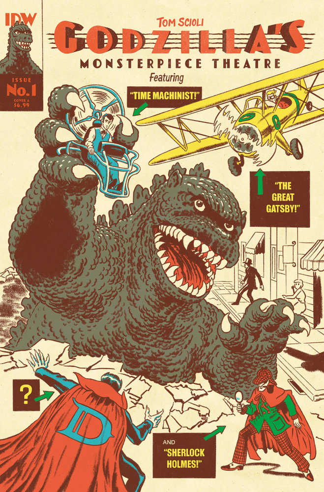 Stock Photo of Godzilla's Monsterpiece Theatre #1 CVR A Scioli IDW Publishing Comics sold by Stronghold Collectibles of Acadiana Lafayette, LA