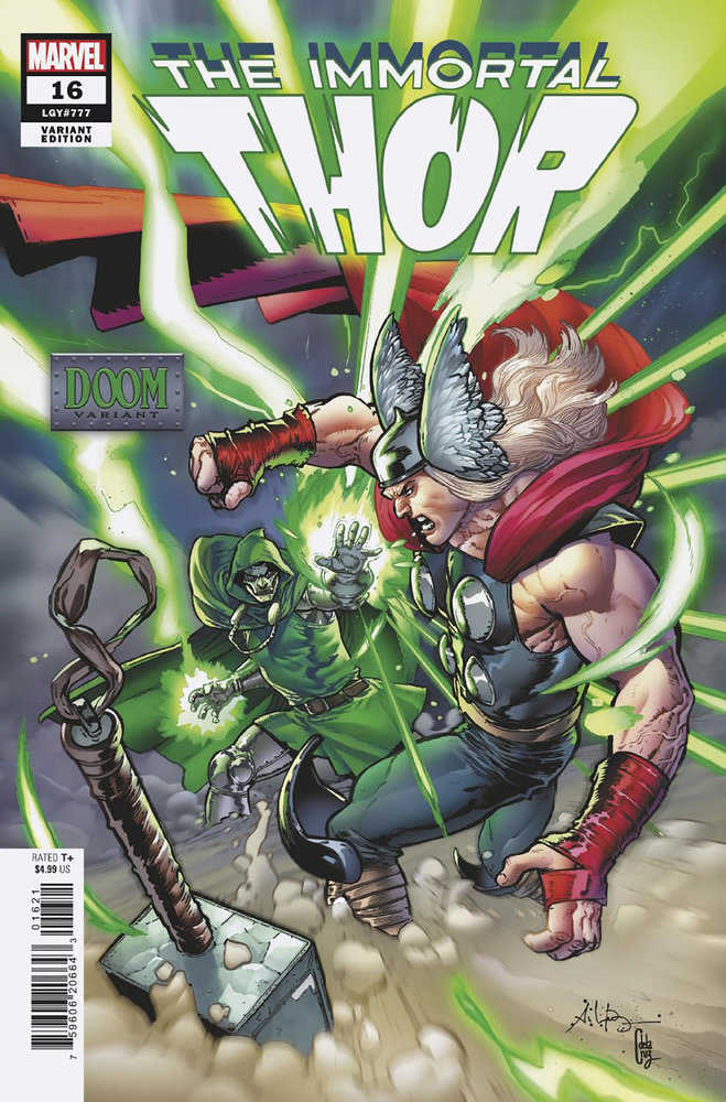 Stock Photo of Immortal Thor #16 Andrei Bressan Doom Variant Marvel Comics Comics sold by Stronghold Collectibles of Acadiana Lafayette, LA