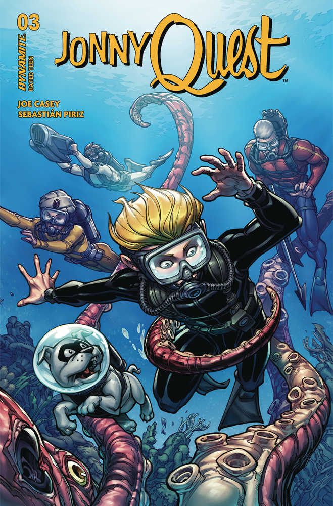 Stock Photo of Jonny Quest #3 CVR A Hardin Dynamite Entertainment Comics sold by Stronghold Collectibles of Acadiana Lafayette, LA
