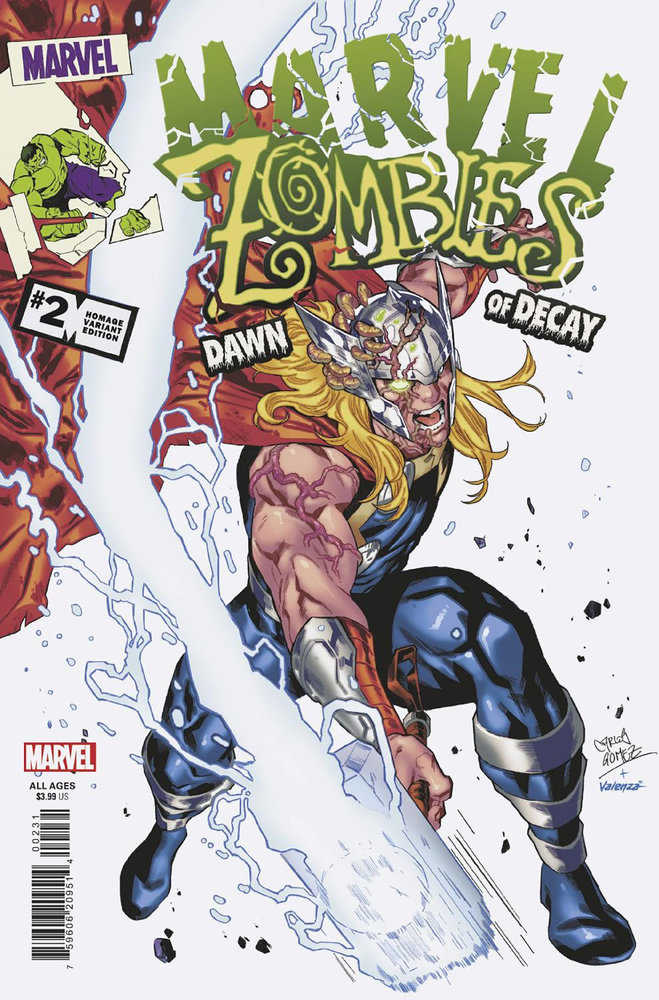 Stock Photo of Marvel Zombies: Dawn Of Decay #2 Carlos Gomez Homage Variant Marvel Comics Comics sold by Stronghold Collectibles of Acadiana Lafayette, LA