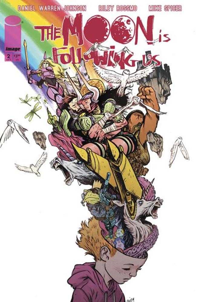 Stock Photo of Moon Is Following Us #2 (Of 10) CVR B Daniel Warren Johnson & Mike Spicer Variant Image Comics Comics sold by Stronghold Collectibles of Acadiana Lafayette, LA