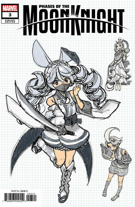 Stock Photo of Phases of the Moon Knight #3 Yuji Kaku Design Variant Marvel Comics Comics sold by Stronghold Collectibles of Acadiana Lafayette, LA