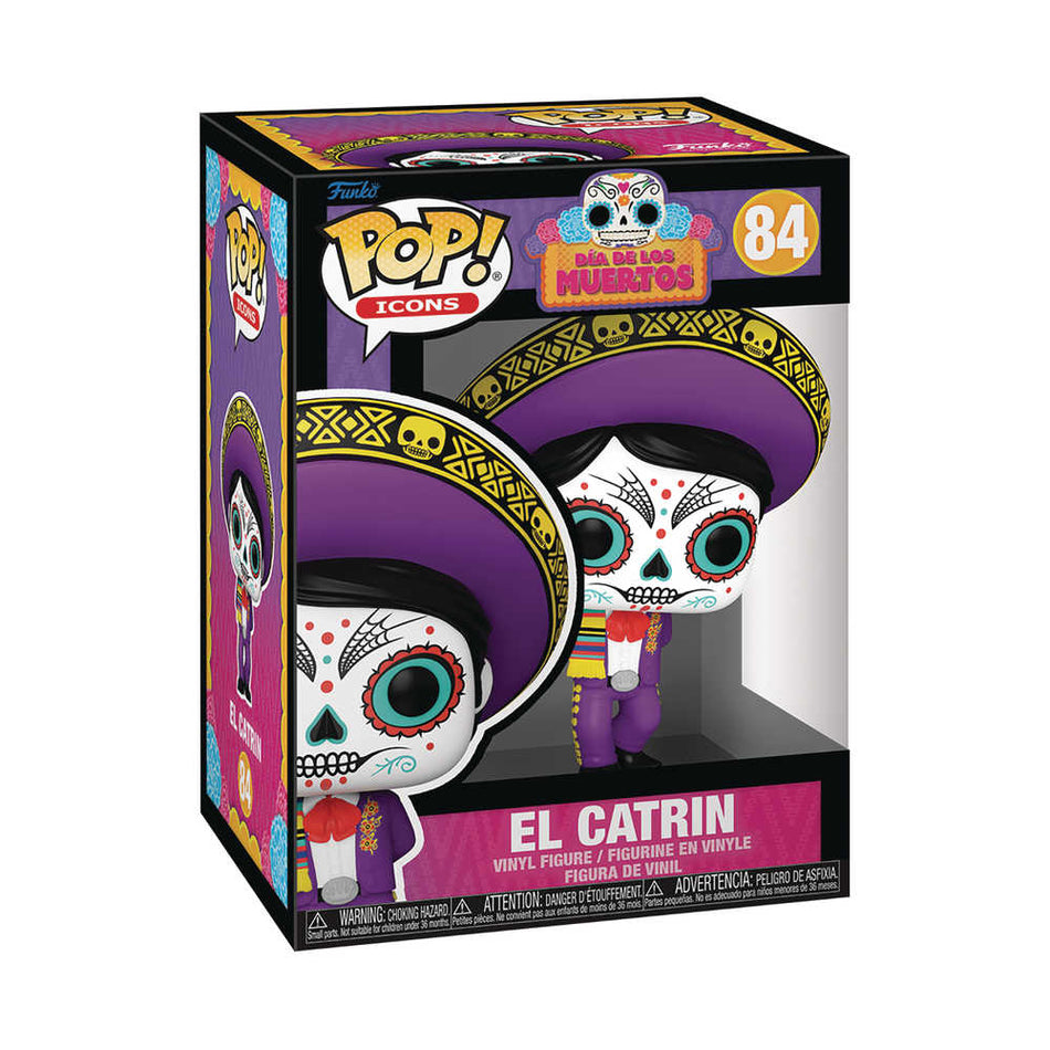 Stock Photo of Pop Icon El Catrin Dia De Los Muertos Vinyl Figure FUNKO Toys and Models sold by Stronghold Collectibles of Acadiana Lafayette, LA