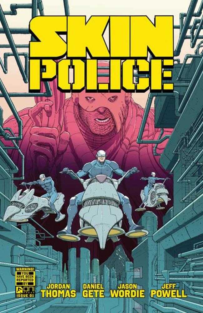 Stock Photo of Skin Police #1 (Of 4) CVR B Nick Pitarra Variant (Mature) Oni Press Comics sold by Stronghold Collectibles of Acadiana Lafayette, LA