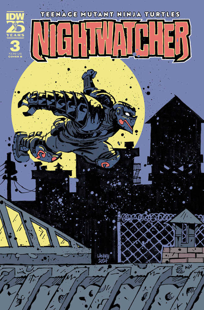Stock Photo of Teenage Mutant Ninja Turtles: Nightwatcher #3 Variant B Lankry IDW Publishing Comics sold by Stronghold Collectibles of Acadiana Lafayette, LA