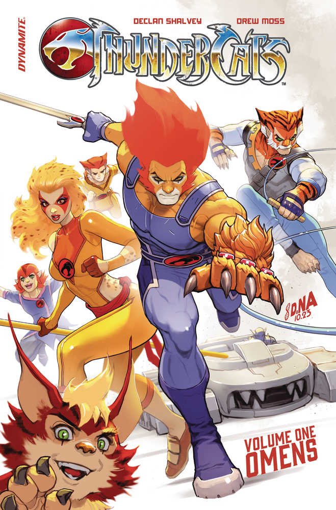 Stock Photo of Thundercats Hardcover Volume 01 Omens Dynamite Entertainment Graphic Novels sold by Stronghold Collectibles of Acadiana Lafayette, LA
