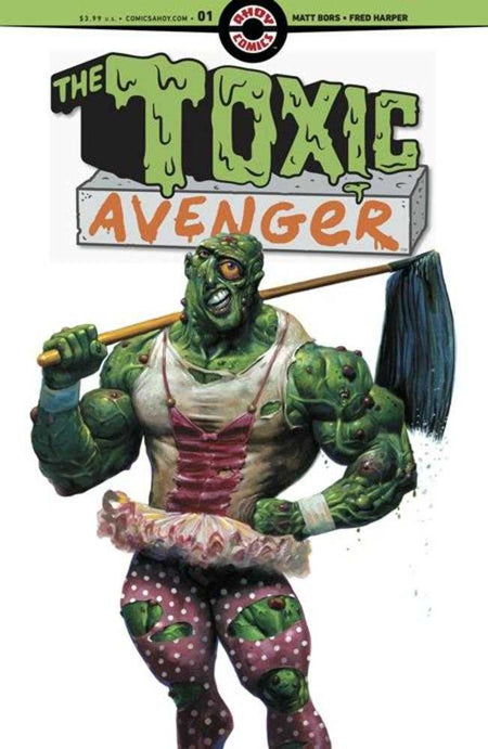 Stock Photo of Toxic Avenger #1 (Of 5) CVR A Fred Harper (Mature) Ahoy Comics Comics sold by Stronghold Collectibles of Acadiana Lafayette, LA