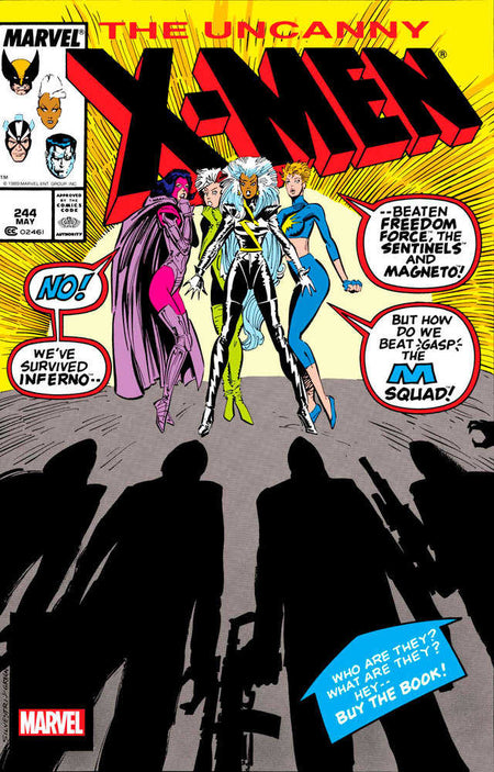 Stock Photo of Uncanny X-Men #244 Facsimile Edition Marvel Comics Comics sold by Stronghold Collectibles of Acadiana Lafayette, LA