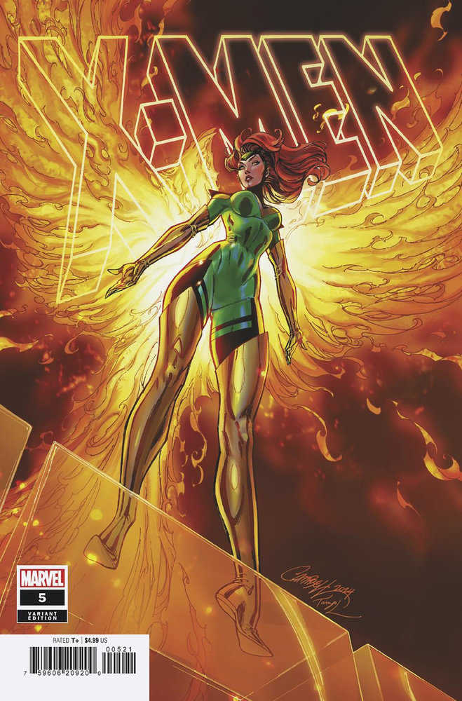 Stock Photo of X-Men #5 J. Scott Campbell Jean Grey Variant Marvel Comics Comics sold by Stronghold Collectibles of Acadiana Lafayette, LA