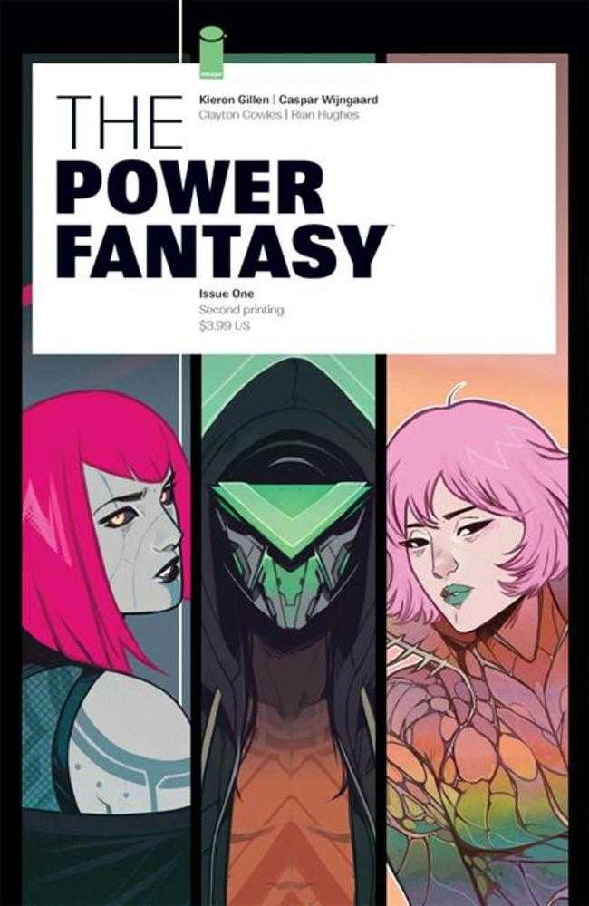 Stock Photo of Power Fantasy #1 2nd Print CVR B Caspar Wijngaard Variant Image Comics Comics sold by Stronghold Collectibles of Acadiana Lafayette, LA