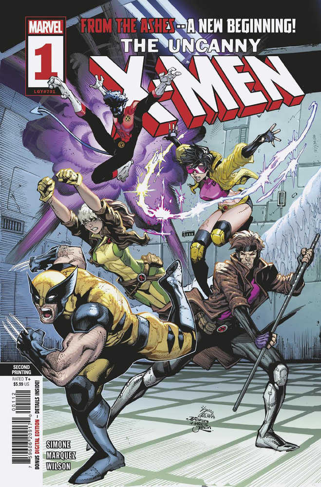 Stock Photo of Uncanny X-Men #1 2nd Print Ryan Stegman Variant Marvel Comics Comics sold by Stronghold Collectibles of Acadiana Lafayette, LA