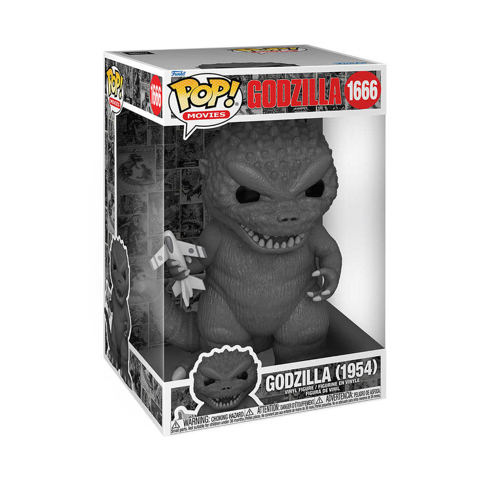 Stock Photo of Pop Jumbo Godzilla 70th Godzilla 1954 Vinyl Figure FUNKO Clothing sold by Stronghold Collectibles of Acadiana Lafayette, LA