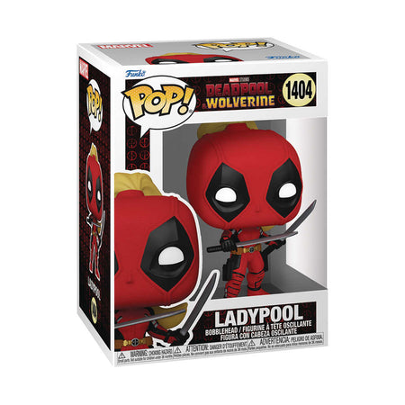 Stock Photo of Pop Marvel Deadpool & Wolverine Ladypool W Swords Vinyl Figure (C FUNKO Toys and Models sold by Stronghold Collectibles of Acadiana Lafayette, LA