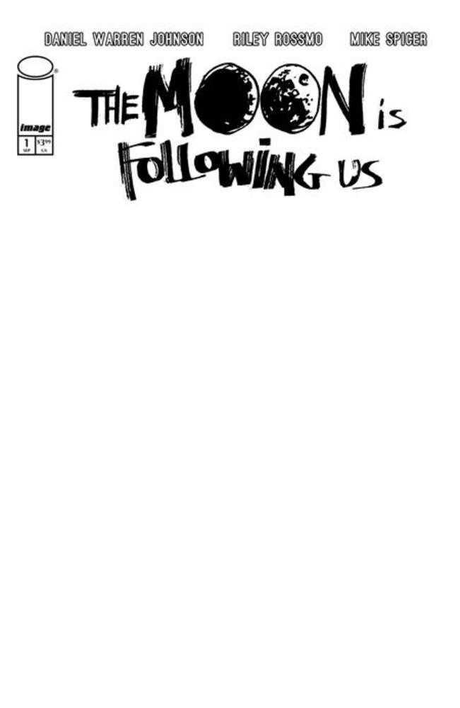 Stock Photo of The Moon Is Following Us #1 (Of 10) CVR F Blank Sketch Variant Image Comics Comics sold by Stronghold Collectibles of Acadiana Lafayette, LA