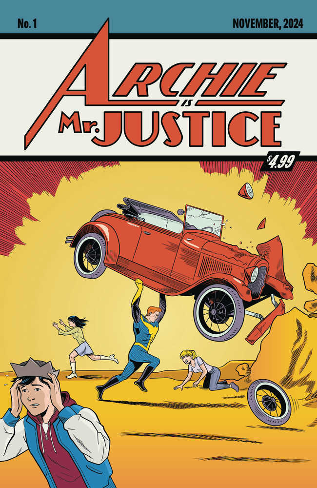 Archie Is Mr Justice #1 (Of 4) Cover C Matt Talbot PRESALE Orders due 10/28